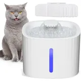 Spezieller 3-liter-trinkbrunnen Für Katzen Und Hunde, Geräuschloser Katzenbrunnen Mit Led-wasserstandsanzeige Und 6 Aktivkohlefiltern