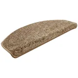 Snapstyle Velours Stufenmatte Triumph 15er-Set Taupe 24x65cm