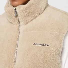 Pegador Landin Teddy Puffer Vest beige S