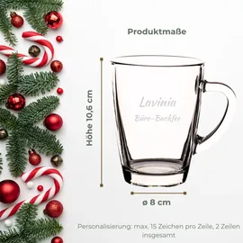 LUXENTU Kaffeetasse 0,3 l Transparent 1
