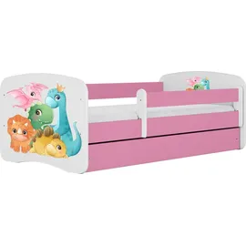 raumhirsch furniture Kinderbett 80 x 180 cm Holzwerkstoff rosa