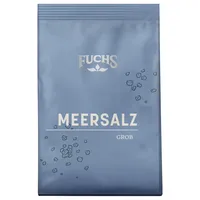 Fuchs Gewürze - Meersalz grob | Für die Salzmühle | 90 g Nachfüllbeutel