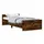 vidaXL 100 x 200 cm Brown
