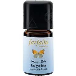 Farfalla Rose Bulgarien 10% (90% Alk.) bio 5ml Ätherisches Öl 5 ml