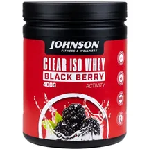 JOHNSON Iso Whey Black Berry Pulver 400 g