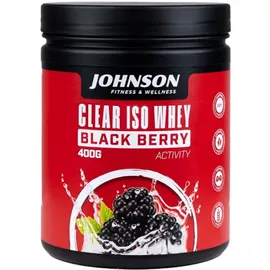 JOHNSON Iso Whey Black Berry Pulver 400 g