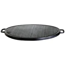 Gusseisenkuss Grillplatte Ø 55 cm Gusseisen schwarz