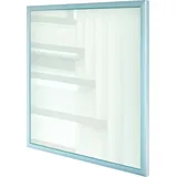Fenix Infrarotheizung ECOSUN Glasheizung 300W 60 x 60 x 3cm), Weiß mit Rahmen