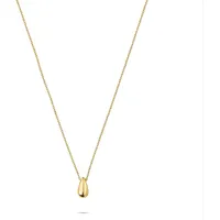 Liebeskind Berlin The Mini Drop Tropfen Kette Anhänger Gold Edelstahl
