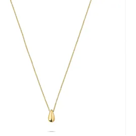 Liebeskind Berlin The Mini Drop Tropfen Kette Anhänger Gold Edelstahl