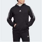 adidas Brandlove Hoodie Herren - schwarz/weiß M