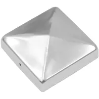Pollmann Pfostenkappe In Pyramidenform Verzinkt 101x101 Mm