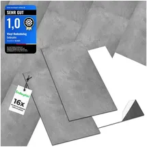 Endorphin Vinylboden selbstklebend in Hellgrau 2,97qm