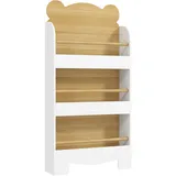 aiyaplay Kinderregal AIYAPLAY 55 x 15 x 110 cm Kiefer weiß