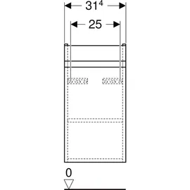 Geberit Renova Plan 1 Tür, 501901JK1