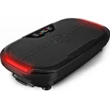 Sportstech Vibrationsplatte VP275 | 99 Trainingsstufen | LED-Beleuchtung Schwarz