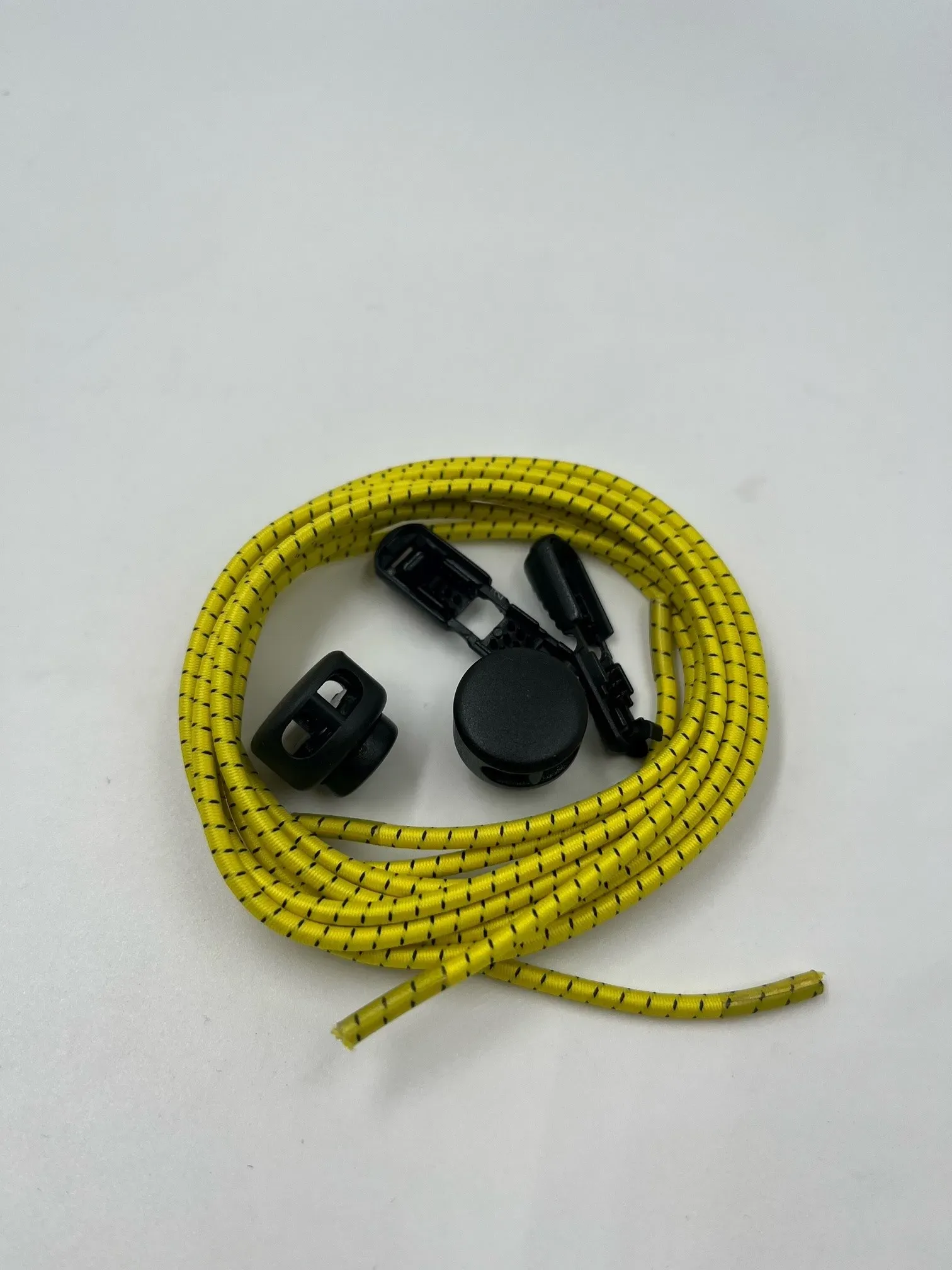 _Sonstige Marken Laces with Lock Schnellschnürsystem - Zweifarbig  Gelb-Schwarz