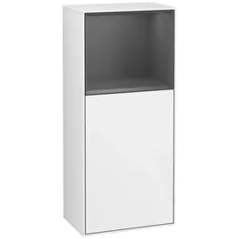 Villeroy & Boch Finion Seitenschrank F51 418x936x270mm Glossy white lacquer