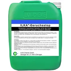 ILKA Geruchsstop Konzentrat, Geruchsneutralisierer für den Innen- und Außenbereich geeignet, 10 Liter - Kanister