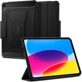 SPIGEN Rugged Armor Pro iPad 10.9 2022 BLACK (iPad 10.9 (2022)), Tablet Hülle, Schwarz