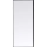 Kare Spiegel Bella 60 x 180 cm Schwarz
