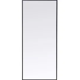 Kare Spiegel Bella 60 x 180 cm Schwarz