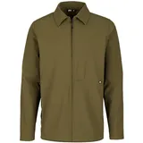 Picture Organic Clothing Outif Zip Hemd Oliv-Dunkelgrün/Braun M