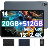 Doogee T40 PRO Tablet 12 Zoll Helio G99 Gaming Tablet 16MP+8MP 4G Dual SIM/ 5G WiFi/GPS/Widevine L1