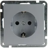 Unitec Steckdose Melbourne Serie 703 Silber 2 St.