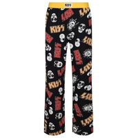 Recovered Loungepants Loungepant - KISS Faces Black XXL