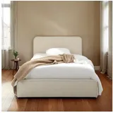 Idimex Polsterbett MARINI 90x200 cm mit Lattenrost modernes Design - stabiles Holzgestell mit Kunststofffüßen