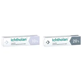 Ichtholan Zugsalbe 10% + Zugsalbe 20%