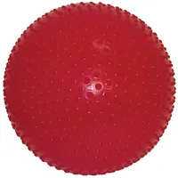 Cando Gymnastikball mit NOPPEN/Sitzball/Motorikball - SENSI-Ball - rot, 100 cm