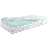 Frankenstolz Big-Komfort Matratzentopper 200 x 200 cm weiß