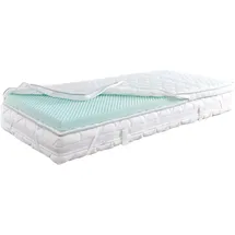 Frankenstolz Big-Komfort Matratzentopper 200 x 200 cm weiß