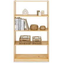 Idimex Standregal 80 x 136 x 30 cm Beige