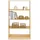 Idimex Standregal 80 x 136 x 30 cm Beige