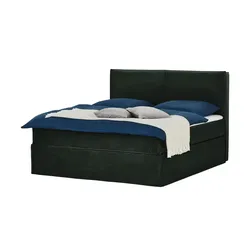 Boxi Boxspringbett 160 x 200 cm  Boxi ¦ grün ¦ Maße (cm): B: 160 H: 125