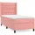 vidaXL Boxspringbett 100 x 200 cm Rosa