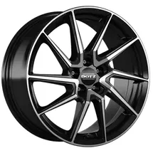 DOTZ Spa dark 8,0 x 18 5 x 112 ET40 Schwarz/Poliert