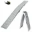 226 cm 680 kg klappbar Aluminium geriffelt silber 1 St.