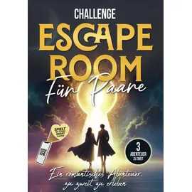 Solv Challenge Escape Room für Paare: Ein romantisches Abenteuer, als Pärchen zu erleben - Drei spannende Herausforderungen, die man gemeinsam mit dem Smartphone lösen kann