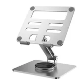 Verstellbarer Tablet-Ständer, Desktop-Tablet-Dock-Halter, um 360 Grad drehbarer Ständer, tragbarer Monitorständer, rutschfeste Tablet-Halterung, faltbarer Tablet-Halter, Aluminium-Tablet-Ständer, Tabl
