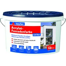 Baufan Fassadenfarbe EXTRA 10 l weiß