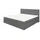 S-Style Boxbett Cord mit Stauraum und Topper H3 Neo ¦ grau ¦ Maße (cm): B: 205 H: 110