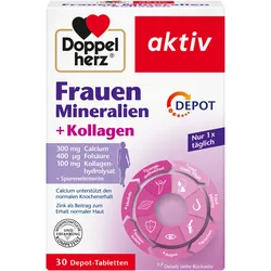 Doppelherz aktiv Frauen Mineralien + Kollagen Depot