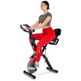 Hop-Sport Heimtrainer HS-3030X Apeks, klappbarer Heimtrainer Fahrrad, Hometrainer mit LCD-Display und magnetischem Widerstand - 10 Widerstandsstufe