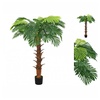 Künstliche Palme Cycas mit Topf 160 cm Grün