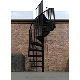 Minka Außenspindeltreppe Rondo 38 - 305,5 cm Zink