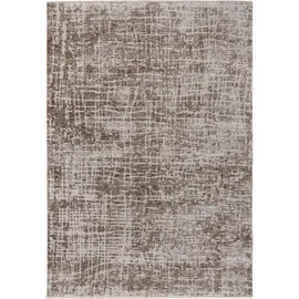 OBSESSION »My Bella 235« rechteckig 13 mm Höhe modernes abstraktes Design, Hoch-Tief Effekt, mit Fransen